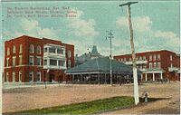 PostcardMarlinTXBathHousesAndSanitoriumCirca1900to1910