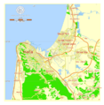 Printable map haifa israel g view level 12 eng svg
