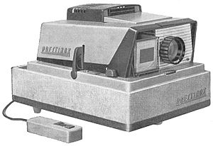 Projecteur de diapositives Prestinox début des années 1960