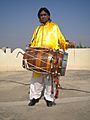Punjabi Pengra Drummer