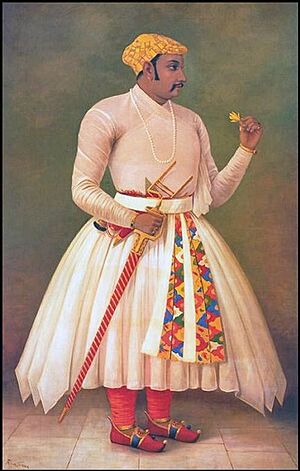 Raja Ravi Varma, Maharana Amar Singh - I.jpg