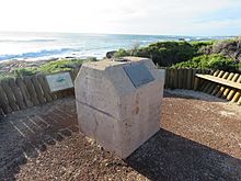 SS Georgette memorial, Redgate Beach, Western Australia, February 2021 01