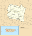 San Sebastián, Puerto Rico locator map