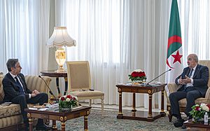 Secretary Blinken Meets With Algerian President Tebboune (51974283670)