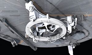 Soft Capture Mechanism installed on Hubble (illustration)