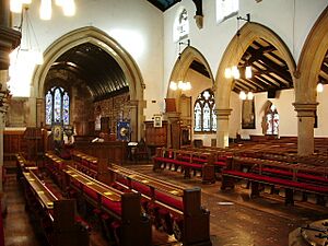 St Mary's Parish Church, Penwortham, The Nave - geograph.org.uk - 670064