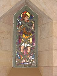 Stained Glass in the Republican Palace Museum, Khartoum, Sudan - Saint Alban