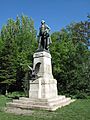 Statue of George Washington by Gyula Bezerédi in City Park, Budapest