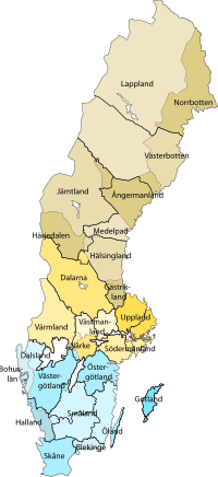 Sweden provinces and counties overlayed.svg