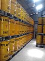 TINT Radioactive wastes' barrel