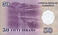 TajikistanPNew-50Dirams-1999 b
