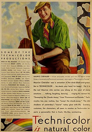 Technicolor ad - Motion Picture, July 1930