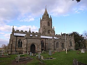 Tong Shropshire church of St Bartholomew