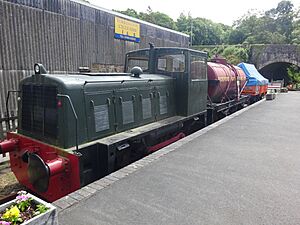 Torrington Station and rolling stock, Tarka Valley Railway. North Devon.jpg