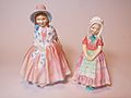 Two girl figurines by Royal Doulton