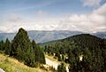 Vue au Nord en direction de la Montagne de la Tabe