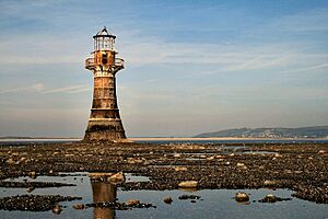 Whitford Point Lighthouse - geograph.org.uk - 1091441