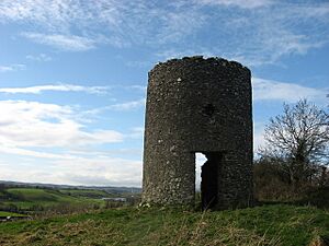 Windmill at Ballymackney, Co. Monaghan - geograph.org.uk - 718208