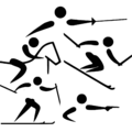 Winter pentathlon (all stages) pictogram