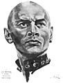 Yul Brynner 1956 drawing