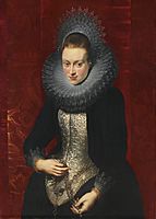 0 Portrait d'une jeune femme avec un rosaire - P.P. Rubens - Musée Thyssen-Bornemisza (2)
