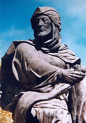 Al moro y al cristiano (detalle del moro)