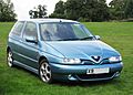 Alfa Romeo 145 first registered in UK October 2000 1598cc photographed at Knebworth