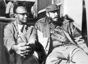 Amílcar Cabral com Fidel Castro