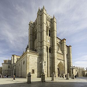 Avila Cathedral 2023 - West façade angled.jpg