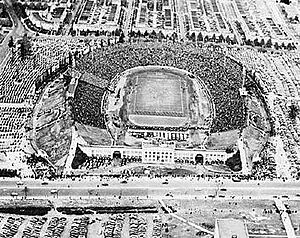 Baltimore Stadium, 33rd Street - Army Navy Game 1944 a