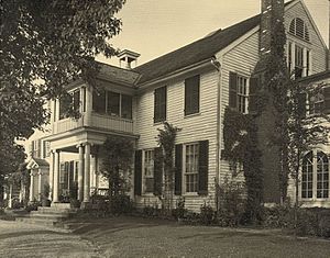 Belmont, west front, Falmouth