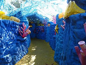 Blackgang Chine underwater kingdom