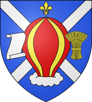 Blason ville fr Davézieux (Ardèche)