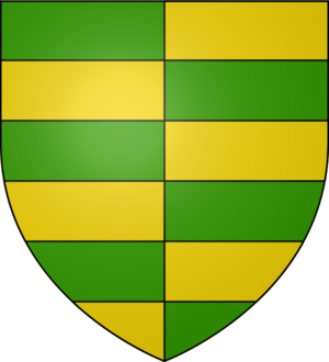 Blason ville fr Lasserre-de-Prouille (Aude)