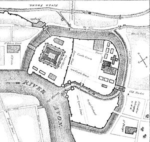 Bristol Castle plan ancient times