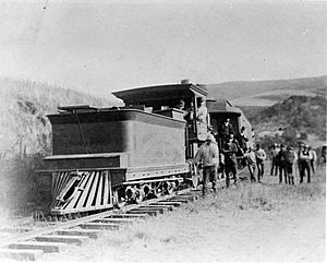 California & Nevada Railroad - Clancy's Cut - Pacific Narrow Gauge by John Hall