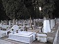 Cemetery in Kavala, Greece