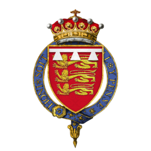 Coat of Arms of Sir John Mowbray, 5th Earl of Norfolk, KG