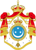 Coat of arms of Kingdom of Egypt (blue color).svg