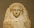 Couvercle sarcophage saïda Sidon Liban Louvre AO5012