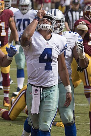 Dak Prescott, September 2016