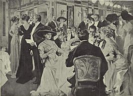 Dinner at the Hotel St. Regis, New York 1912