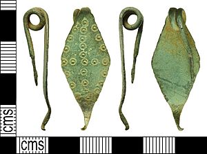 Early medieval strip brooch (FindID 624690)