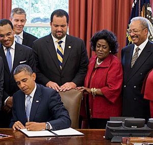 Educational Excellence for African Americans Executive Order Signing (cropped)
