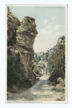 Entrance to Williams Canyon, Colorado (NYPL b12647398-69806)f