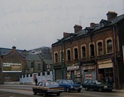 Falls Road, west Belfast 1981