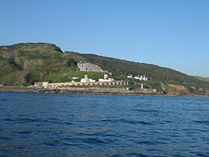 Fort Bovisand from the south