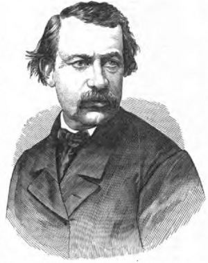 George Ottinger portrait in American Phrenological Journal