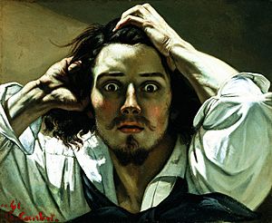 Gustave Courbet auto-retrato