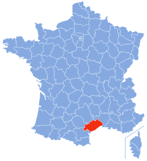 Location of Hérault in France
